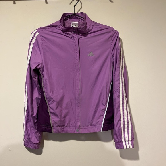 adidas Jackets & Blazers - Adidas‎ Women's Purple Classic Windbreaker Jacket